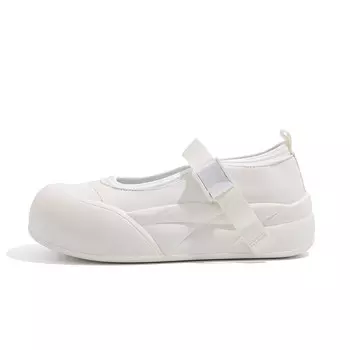 Туфли Мэри Джейн женские бежевый Huanqiu