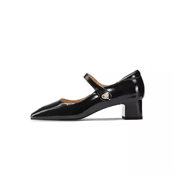 Туфли Мэри Джейн женские Bosssunwen, цвет Apricot