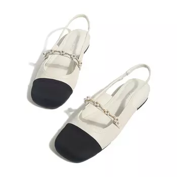 Туфли Мэри Джейн женские Chenter Kater, черный/белый