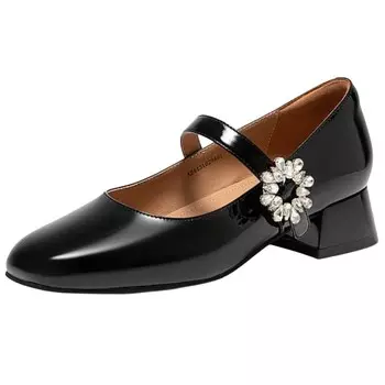 Туфли Мэри Джейн женские черные C°Banner