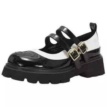 Туфли Мэри Джейн женские черные Teenie Weenie