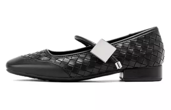 Туфли Мэри Джейн женские черный Aokang