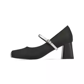 Туфли Мэри Джейн женские черный Josiny