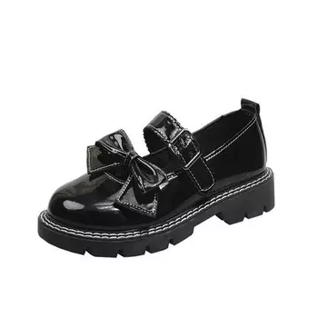 Туфли Мэри Джейн женские черный Lianghuo