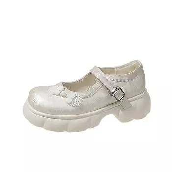 Туфли Мэри Джейн женские Cherry&Kalika, бежевый