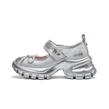 Туфли Мэри Джейн женские Cherykally, серебряный