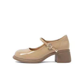 Туфли Мэри Джейн женские Comely, цвет Apricot