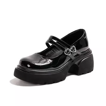 Туфли Мэри Джейн женские Earl Cat, черный