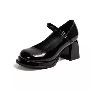 Туфли Мэри Джейн женские Earl Cat, цвет 9cm black