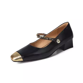 Туфли Мэри Джейн женские Echo&Yolo, черный