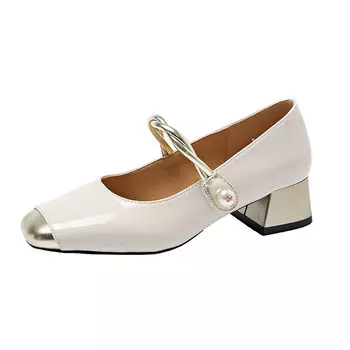 Туфли Мэри Джейн женские Ewed, бежевый