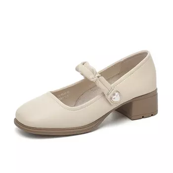 Туфли Мэри Джейн женские Exull Q, цвет Apricot