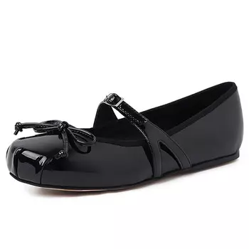 Туфли Мэри Джейн женские Flowerskam, цвет Burgundy