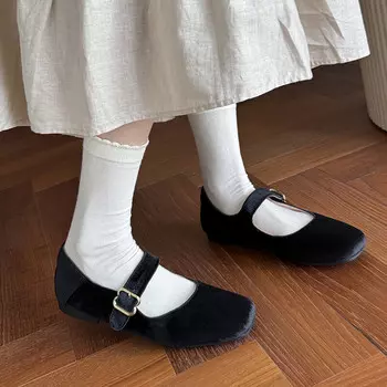 Туфли Мэри Джейн женские Flowerskam, цвет Ginger Yellow