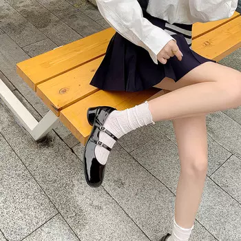 Туфли Мэри Джейн женские Flowerskam, красный