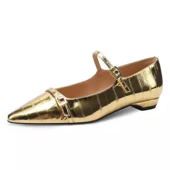 Туфли Мэри Джейн женские Fmm, серебряный