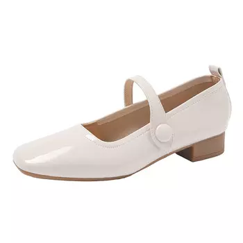 Туфли Мэри Джейн женские Gejiani, цвет Burgundy