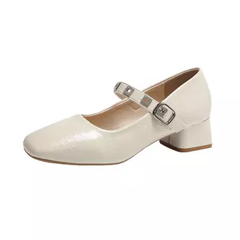 Туфли Мэри Джейн женские Gejiani, серебряный