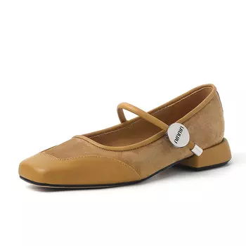 Туфли Мэри Джейн женские Gredio, цвет Apricot