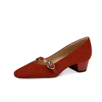 Туфли Мэри Джейн женские Jessica Sophia, цвет Brick Red