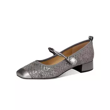 Туфли Мэри Джейн женские Jessica Sophia, цвет Gunmetal