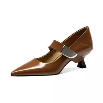 Туфли Мэри Джейн женские Jessica Sophia, цвет Caramel