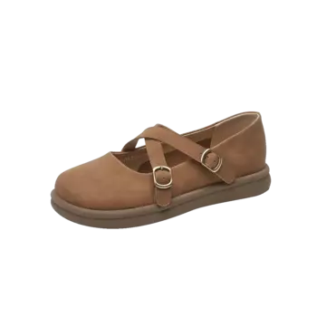 Туфли Мэри Джейн женские Jin Baichuan, цвет Apricot