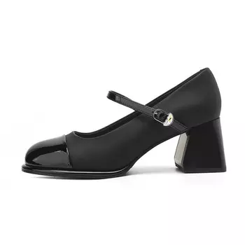 Туфли Мэри Джейн женские Josiny, бежевый/черный