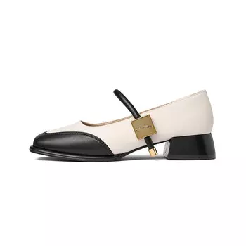 Туфли Мэри Джейн женские Josiny, бежевый/коричневый