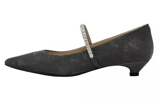 Туфли Мэри Джейн женские Joypeace, черный