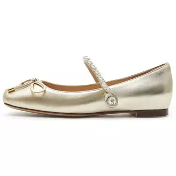 Туфли Мэри Джейн женские Joypeace, серебряный