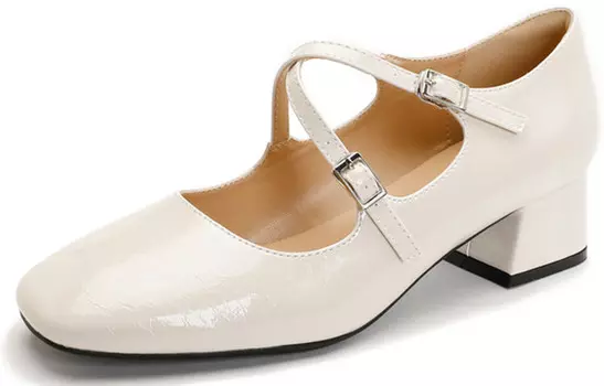 Туфли Мэри Джейн женские Kathryn Wilson, серебряный