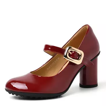 Туфли Мэри Джейн женские Kemeilian, красный