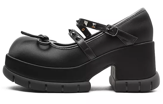 Туфли Мэри Джейн женские Kmd, черный