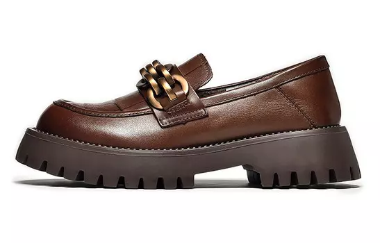 Туфли Мэри Джейн женские коричневые Beau Today