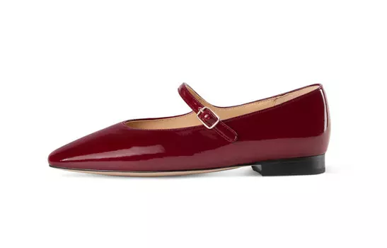 Туфли Мэри Джейн женские красный 7Or9