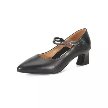 Туфли Мэри Джейн женские Lesele, бежевый