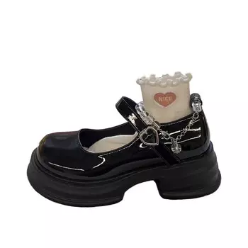 Туфли Мэри Джейн женские Lianghuo, бежевый