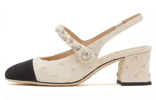 Туфли Мэри Джейн женские маленькие ароматизированные рисовые белый Staccato