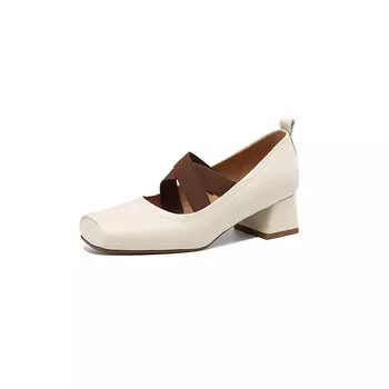 Туфли Мэри Джейн женские Mewgl, цвет Apricot