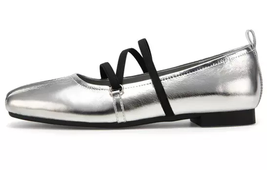 Туфли Мэри Джейн женские Mio, серебряный