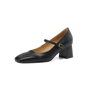 Туфли Мэри Джейн женские Mo Lin, черный