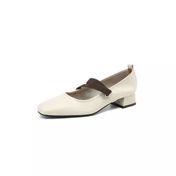 Туфли Мэри Джейн женские Mo Lin, коричневый