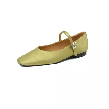 Туфли Мэри Джейн женские Mo Lin, зеленый