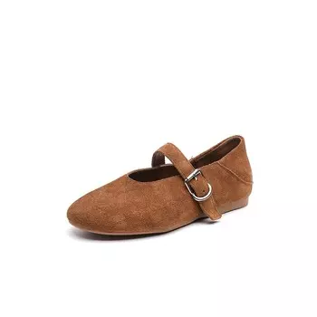 Туфли Мэри Джейн женские Moon Buds, коричневый