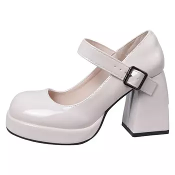 Туфли Мэри Джейн женские Moon Veil, бежевый