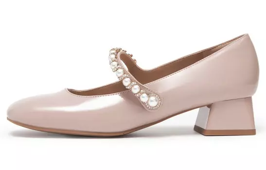 Туфли Мэри Джейн женские Natursun, серый