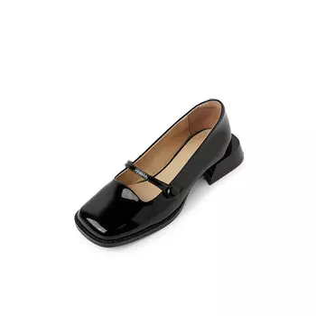 Туфли Мэри Джейн женские низкие Aiqinisha, красный