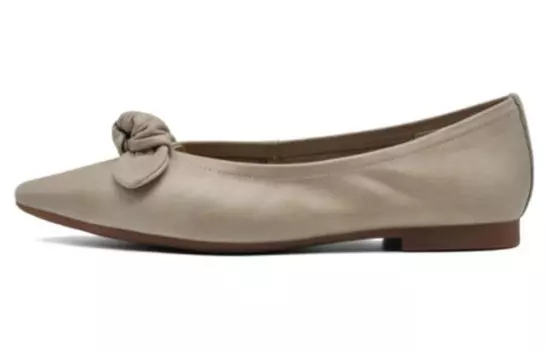 Туфли Мэри Джейн женские низкие Artmu, цвет Yellow Brown