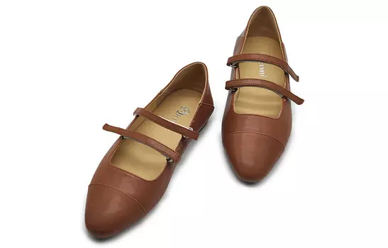 Туфли Мэри Джейн женские низкие Artmu, цвет Ivory White